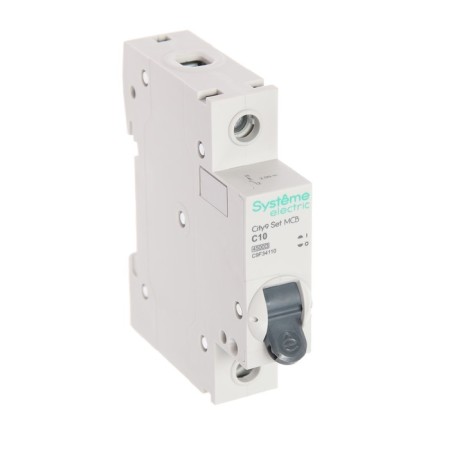 The circuit breaker SE CITY9 SET, C, 10 A, 1P, 4.5 KA, 230 V