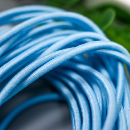 Elastic band for creativity "Fabrika Decor" round 2mm heavenly-1