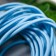 Elastic band for creativity "Fabrika Decor" round 2mm heavenly