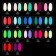 Nail Lacu Glow in the Dark, 3 phase, 8 ml, LED/UV, fluorescent, Pallic color (26)