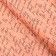Package paper, ecolux fastened, "letter", pink/black, 0.7 x 5 m