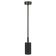 Lamp wall-flowing spot OL45 BK MR16 GU10 IP20, black color