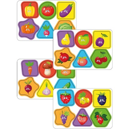 Lotto for kids "fruits and vegetables"-6