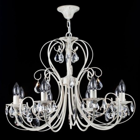Princess 8x60W E14 Cream gold chandelier-5