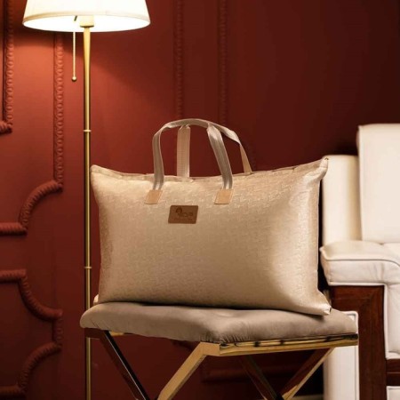 Pillow, size 50x70 cm, white color-4