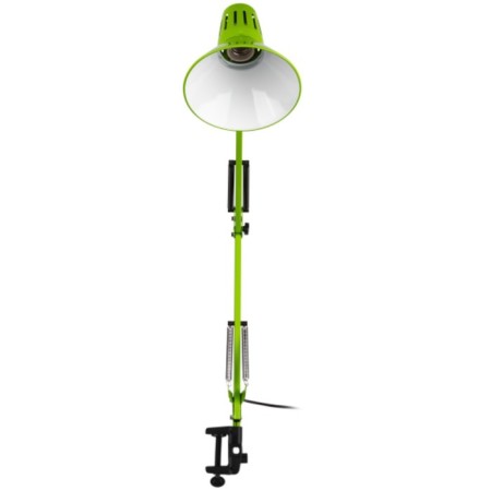 Desktop lamp E27, on the clamp, the color is green-2