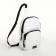Textura lightning bag, external pocket, white color