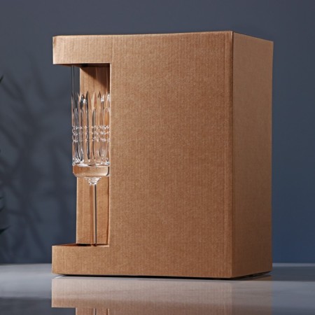 A set of crystal glasses for champagne, 120 ml, 6 pcs-3