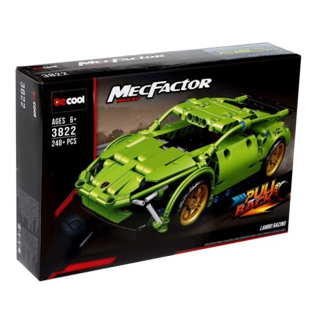 Designer Raced machine Decool Mechetor, Inertia, 248 parts, 6+-4
