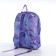 Backpack from textiles on lightning, Erich Krause, 1 pocket, lilac color