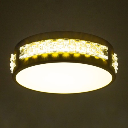 Lamp "Mercury" LED 12W 3000-6000k gold 16x16x8cm Bayerlux-3