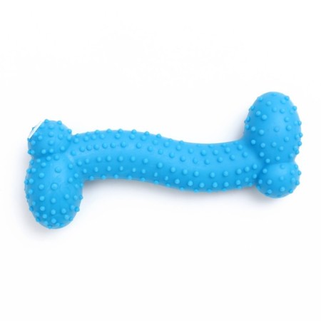 Chewing toy "Favorite Part", TPR, 11 x 4 cm, blue-1