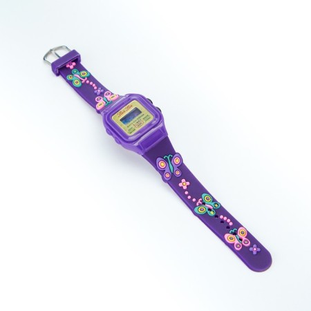Watch of Electronic children's "Butterflies", D-3 cm, length 20 cm-3