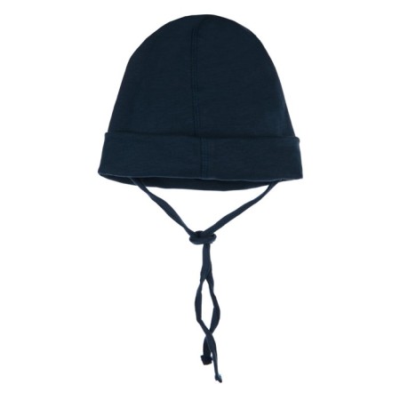 Hat for a boy, size 40, dark blue color-1