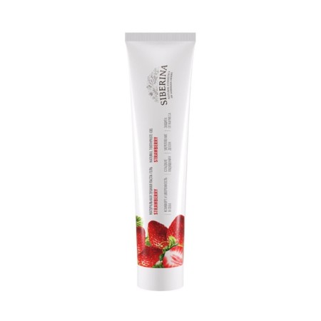 Natural toothpaste-gel Strawberry, 75 ml
