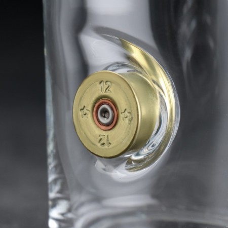 A glass "impenetrable", with a sleeve, for whiskey 250 ml-2