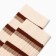 Women's socks, white/brown color, size 36-40