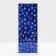 Paper packing pack "Christmas tree", blue with a window, 10 x 6 x 26 cm