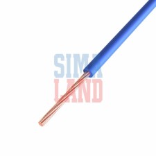 REXANT wire PGVA, 1x1 mm, bay 100 m, blue