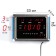 Electronic wall clock, desktop, with an alarm clock, 17 x 2.5 x 23 cm