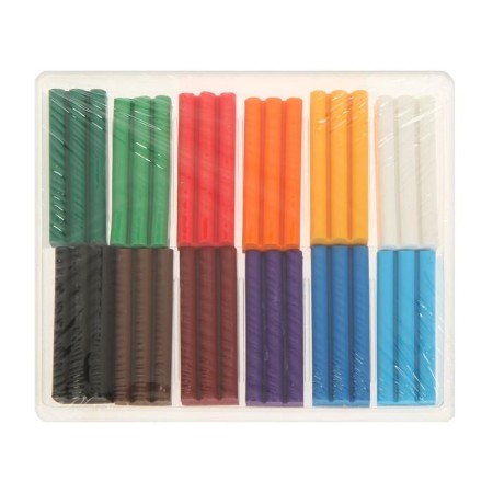 Plastic-polymer clay baked set, ZHK "Flower", 12 colors x 20 g (240 g)-5