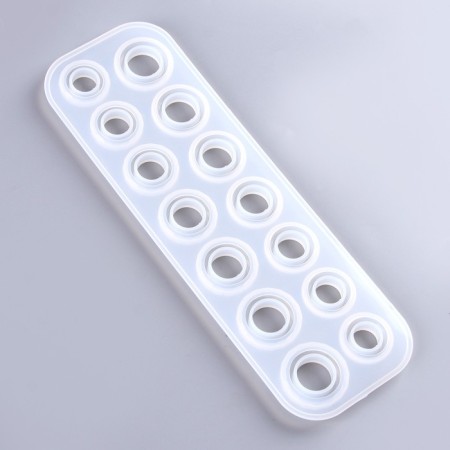 The form of silicone universal “rings” for 14 rings, 7 sizes - from 1.7 cm to 2.3 cm-5