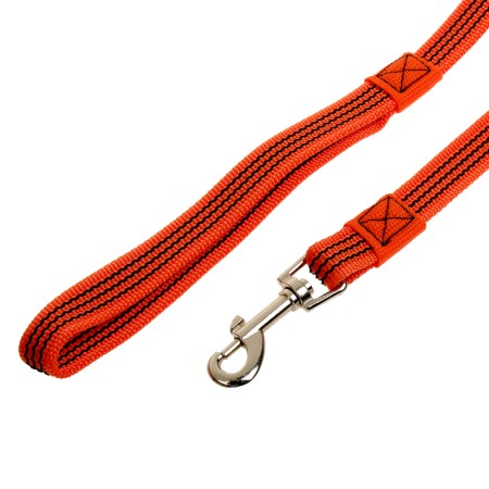 Land "Zononic" Kapron with latex thread, 5 m x 2 cm, orange-1