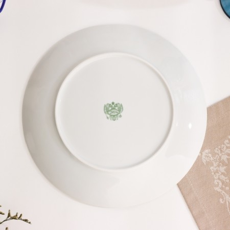 Plate "Romance Prose", D-240mm, Neo Gzhel-3