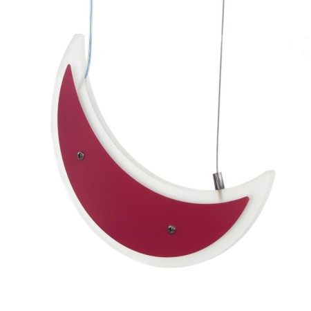 Lunar Light Chandelier LED 58W pink 50x50x60 cm Bayerlux-5