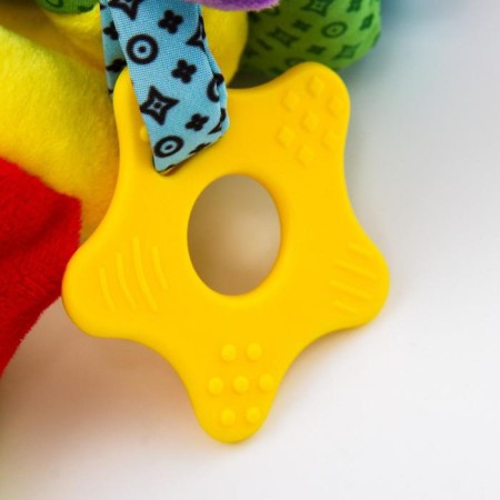 Stretching - spiral with toys arc on a stroller / crib for babies 0+ "Monkey Bright", I crush me-4