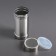 The capacity for spices "for sugar powder", 400 ml, silver color