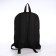 School textile school with pockets, 38x29x11 cm, black color