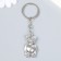 Trick Metal "Bear" silver, paws move 2.3x1x4 cm