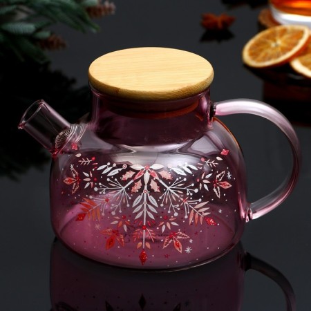 Teapot "Pink Tale", 600 ml-1