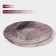Black dinethered plate "Drachna", D = 28.5 cm, burgundy color