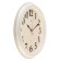 Watching, interior, d-28.5 cm, silent, white body with gold