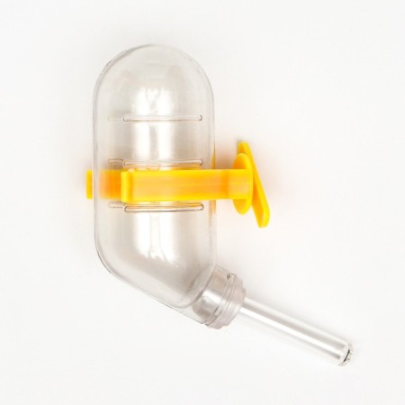 Grazni set: a ball 10 cm and a drinker 60 ml, yellow-5