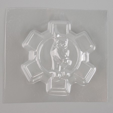 Magnet from gypsum "turbosaurus. Before"-1