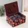 Casket for needlework "Flower garden in the night" 19x26x14.5 cm