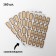 Crafts' price tags are self -adhesive, set of 10 sheets, 7 × 14 cm, beige color