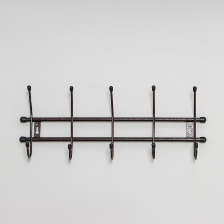 Wall hanger "Standard 5", 5 hooks, color Copper Antik-1