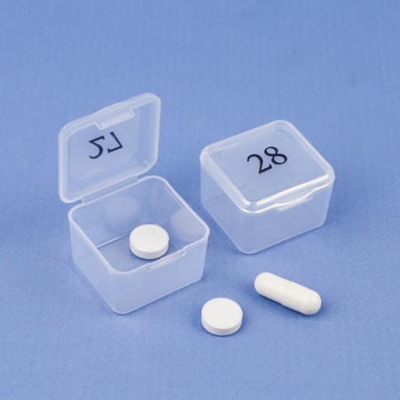 Airman - an organizer for a month, 21.3 × 17.5 × 2.7 cm, 30 sections, color transparent color-3