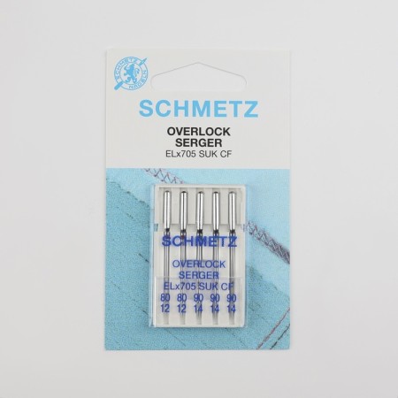 Needles for flat spaces and overcoming vehicles, for Jersey, No. 80/90, 5 pcs-3