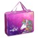 A folder with A4 handles, 330 x 260 x 75 mm, plastic, pens, Calligrata "Unicorn!"