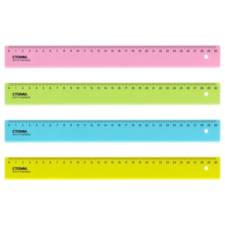 Line 30 cm Istanm "Neon Cristal", 4 colors, mix
