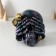 Polystone souvenir "Snake on the skull" 15x12.5x12 cm