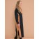 Women's dress, size 48, black color