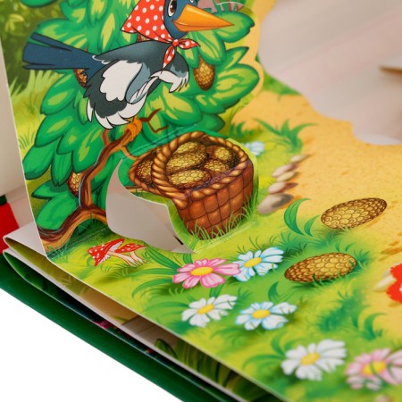 Книжка-панорамка «Жили у бабуси»-5