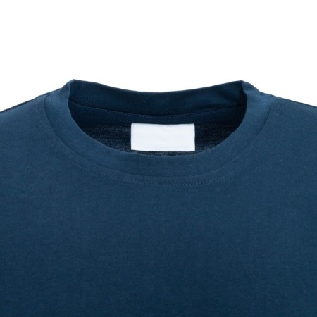 T-shirt male, dark blue color, mixing print, size S-6