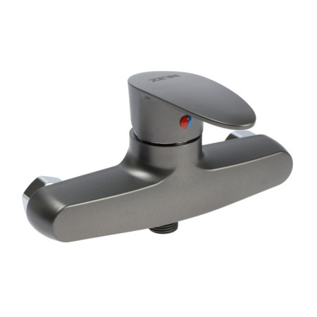 Soul mixer Zein Z3671, one-rod, without a shower set, ABS plastic, graphite